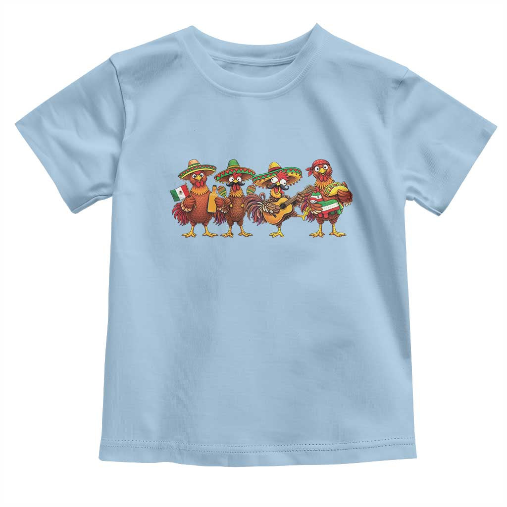 Funny Cinco De Mayo Chicken Squad Toddler T Shirt Mexican Party Celebration Gift