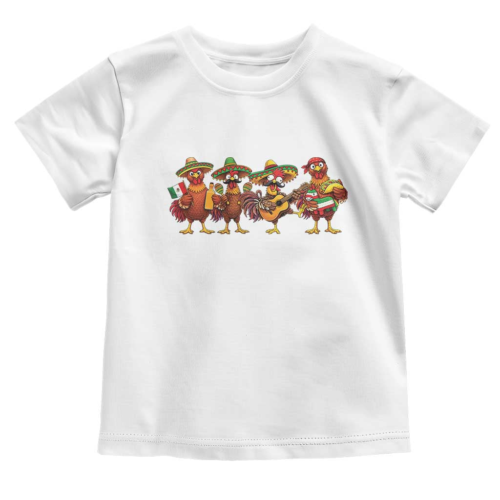Funny Cinco De Mayo Chicken Squad Toddler T Shirt Mexican Party Celebration Gift