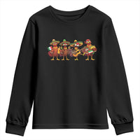 Funny Cinco De Mayo Chicken Squad Youth Sweatshirt Mexican Party Celebration Gift