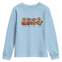 Funny Cinco De Mayo Chicken Squad Youth Sweatshirt Mexican Party Celebration Gift