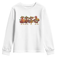 Funny Cinco De Mayo Chicken Squad Youth Sweatshirt Mexican Party Celebration Gift
