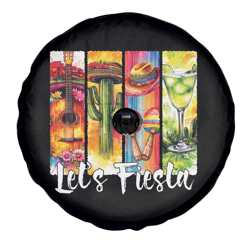 Lets Fiesta Spare Tire Cover Funny Cinco De Mayo Party Celebration
