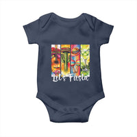 Lets Fiesta Baby Onesie Funny Cinco De Mayo Party Celebration