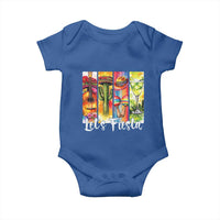 Lets Fiesta Baby Onesie Funny Cinco De Mayo Party Celebration