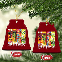 Lets Fiesta Ceramic Ornament Funny Cinco De Mayo Party Celebration