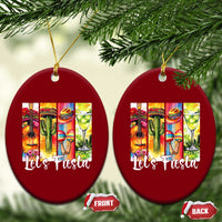 Lets Fiesta Ceramic Ornament Funny Cinco De Mayo Party Celebration