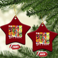 Lets Fiesta Ceramic Ornament Funny Cinco De Mayo Party Celebration