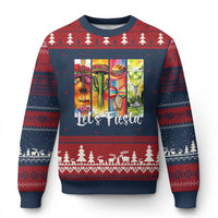 Lets Fiesta Ugly Christmas Sweater Funny Cinco De Mayo Party Celebration