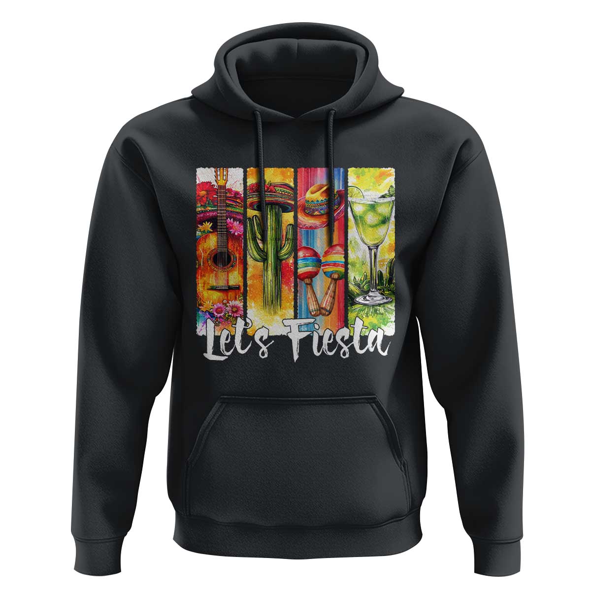 Lets Fiesta Hoodie Funny Cinco De Mayo Party Celebration