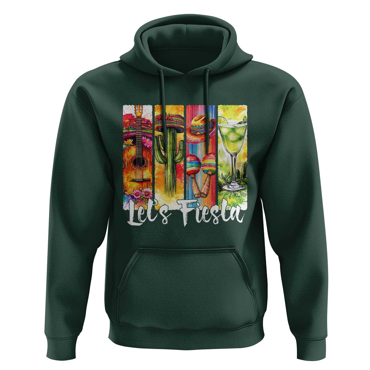 Lets Fiesta Hoodie Funny Cinco De Mayo Party Celebration
