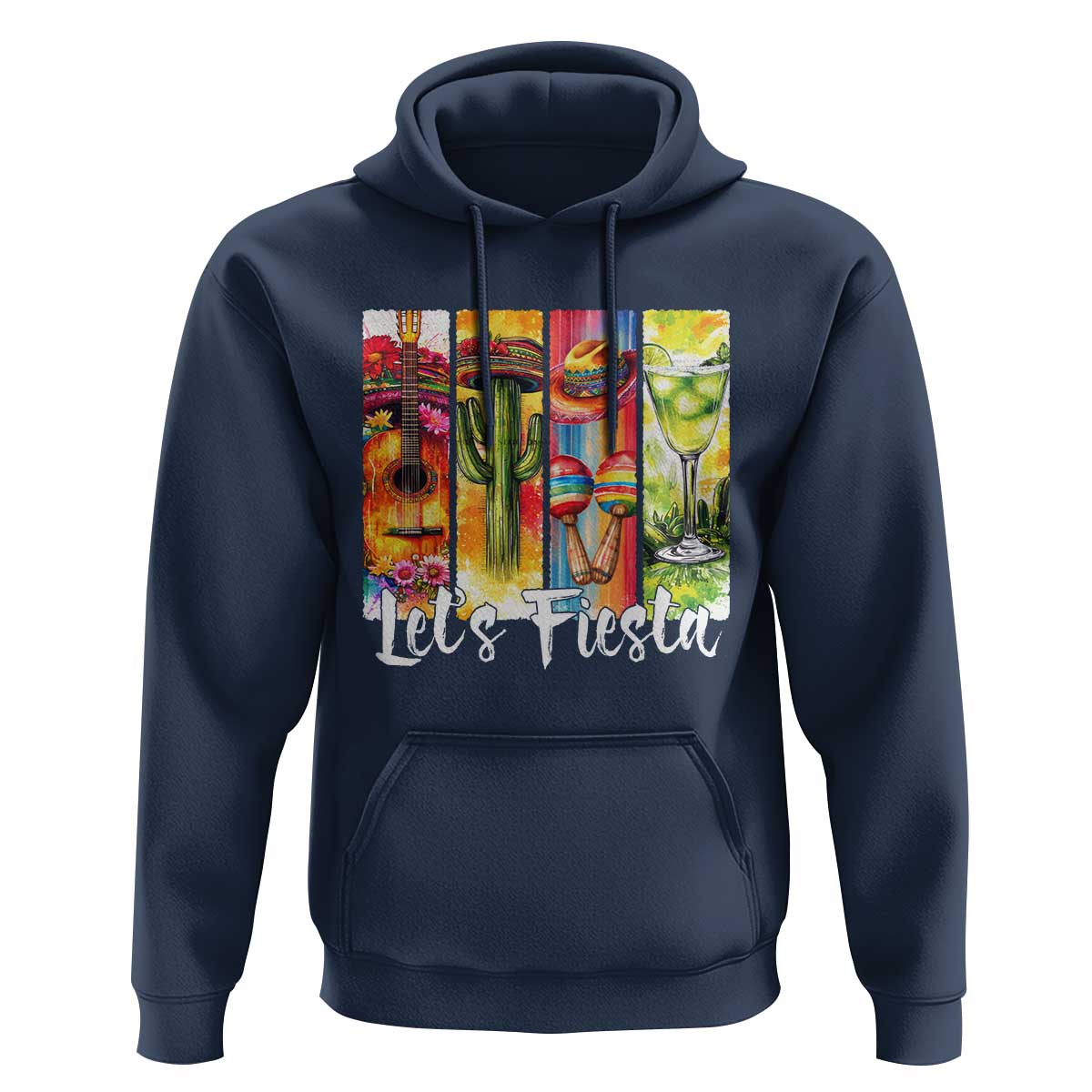 Lets Fiesta Hoodie Funny Cinco De Mayo Party Celebration