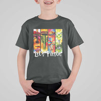 Lets Fiesta T Shirt For Kid Funny Cinco De Mayo Party Celebration