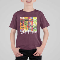 Lets Fiesta T Shirt For Kid Funny Cinco De Mayo Party Celebration