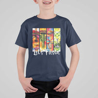 Lets Fiesta T Shirt For Kid Funny Cinco De Mayo Party Celebration
