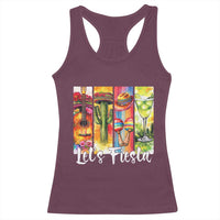 Lets Fiesta Racerback Tank Top Funny Cinco De Mayo Party Celebration