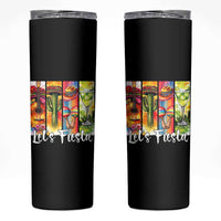 Lets Fiesta Skinny Tumbler Funny Cinco De Mayo Party Celebration