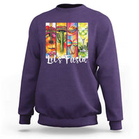 Lets Fiesta Sweatshirt Funny Cinco De Mayo Party Celebration