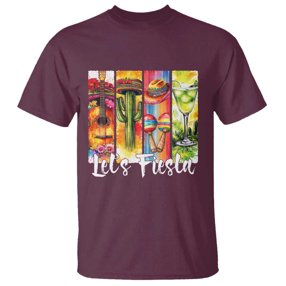 Lets Fiesta T Shirt Funny Cinco De Mayo Party Celebration