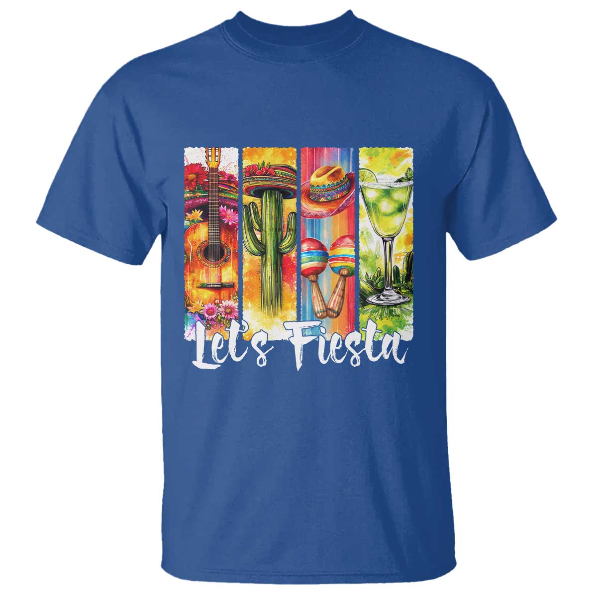 Lets Fiesta T Shirt Funny Cinco De Mayo Party Celebration