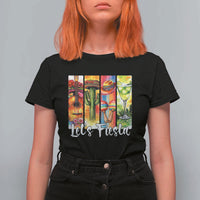 Lets Fiesta T Shirt For Women Funny Cinco De Mayo Party Celebration