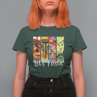 Lets Fiesta T Shirt For Women Funny Cinco De Mayo Party Celebration