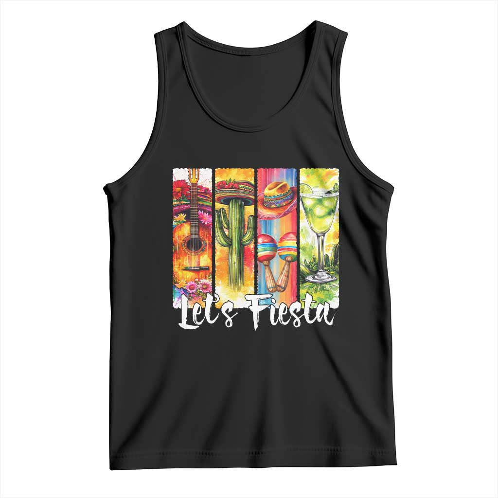 Lets Fiesta Tank Top Funny Cinco De Mayo Party Celebration