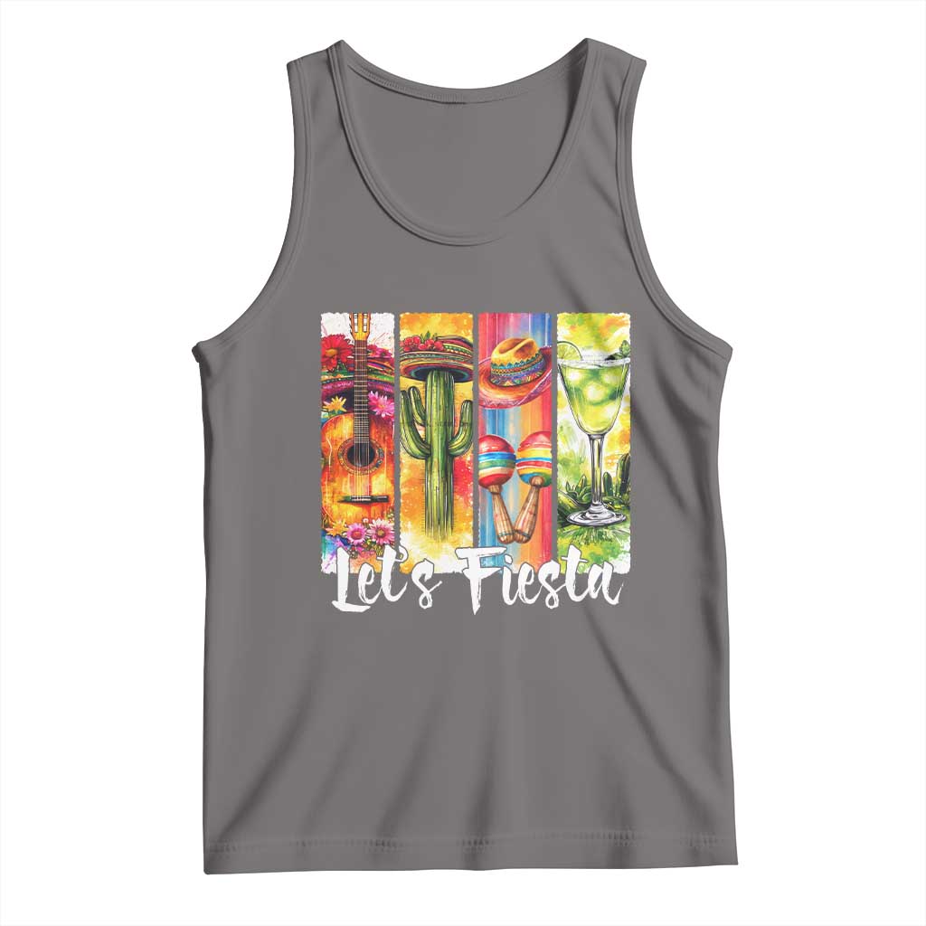 Lets Fiesta Tank Top Funny Cinco De Mayo Party Celebration
