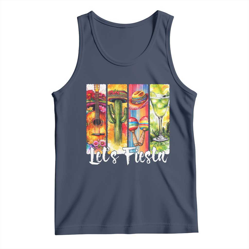 Lets Fiesta Tank Top Funny Cinco De Mayo Party Celebration
