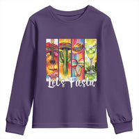 Lets Fiesta Youth Sweatshirt Funny Cinco De Mayo Party Celebration