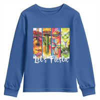 Lets Fiesta Youth Sweatshirt Funny Cinco De Mayo Party Celebration