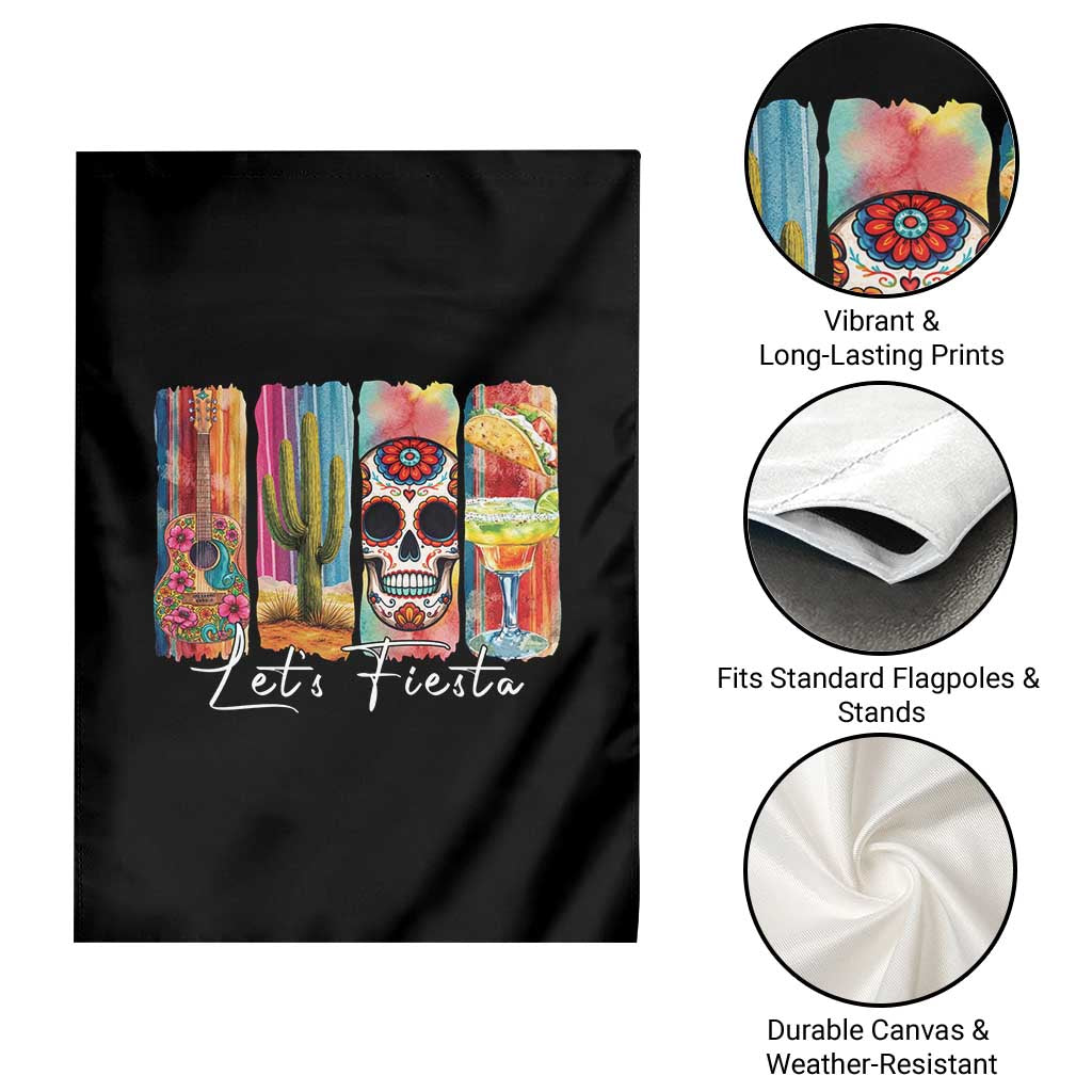 Cinco De Mayo Lets Fiest Garden Flag Funny Mexican Party Gift