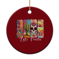 Cinco De Mayo Lets Fiest Ceramic Ornament Funny Mexican Party Gift