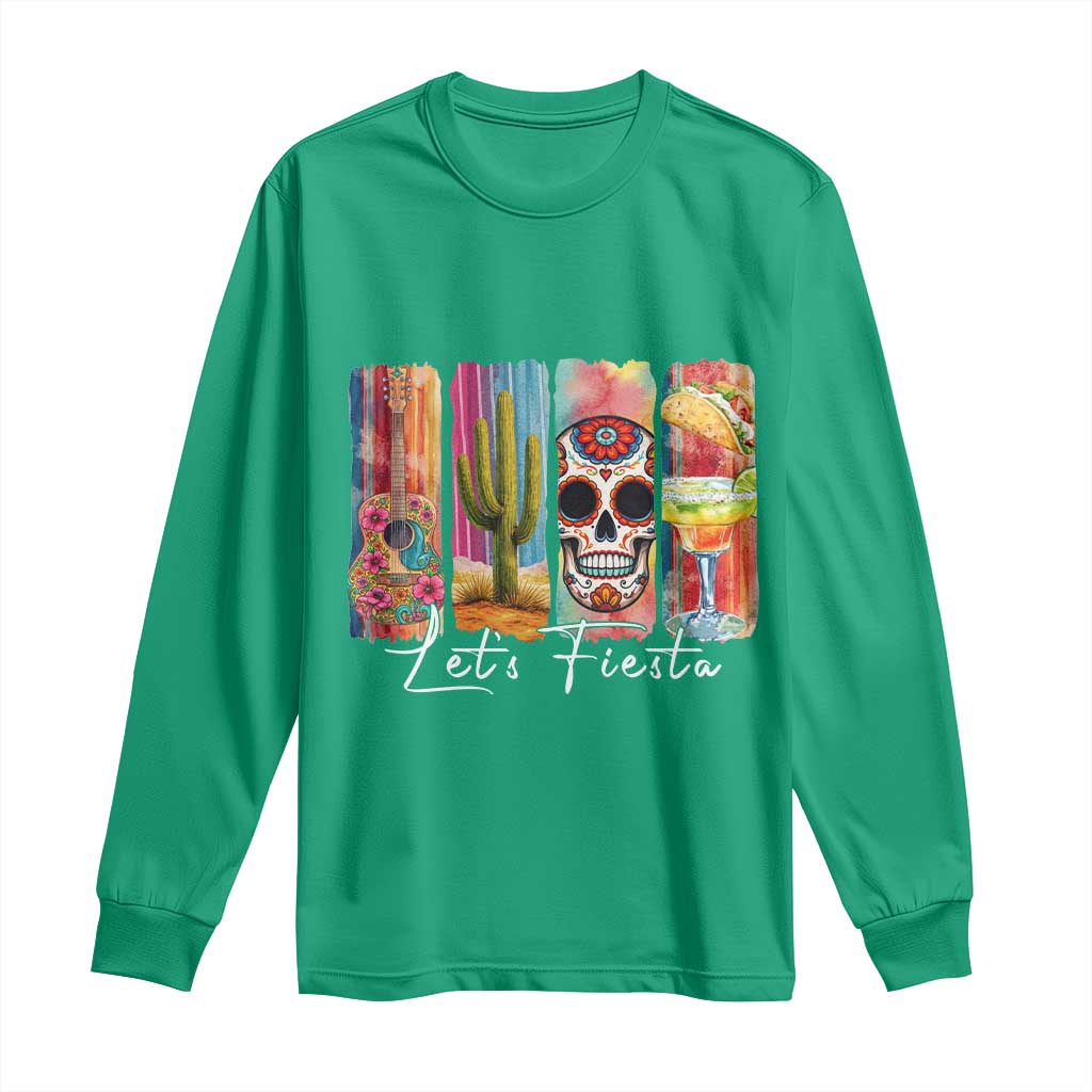 Cinco De Mayo Lets Fiest Long Sleeve Shirt Funny Mexican Party Gift