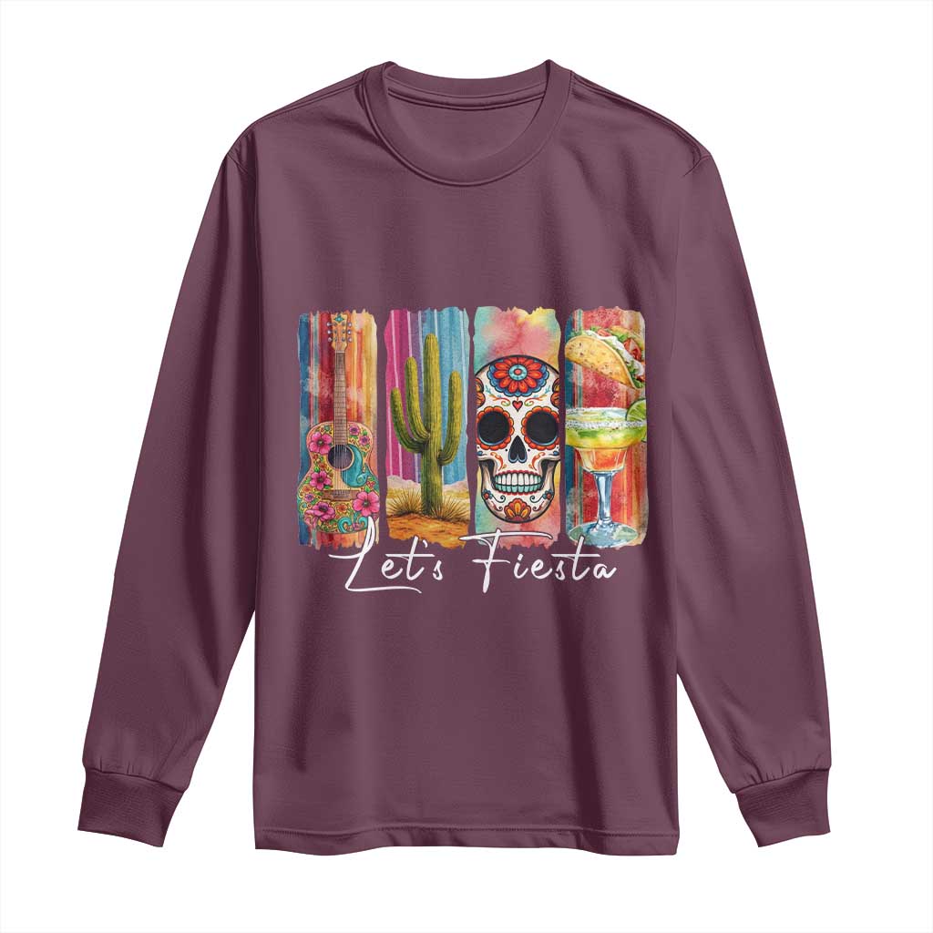 Cinco De Mayo Lets Fiest Long Sleeve Shirt Funny Mexican Party Gift