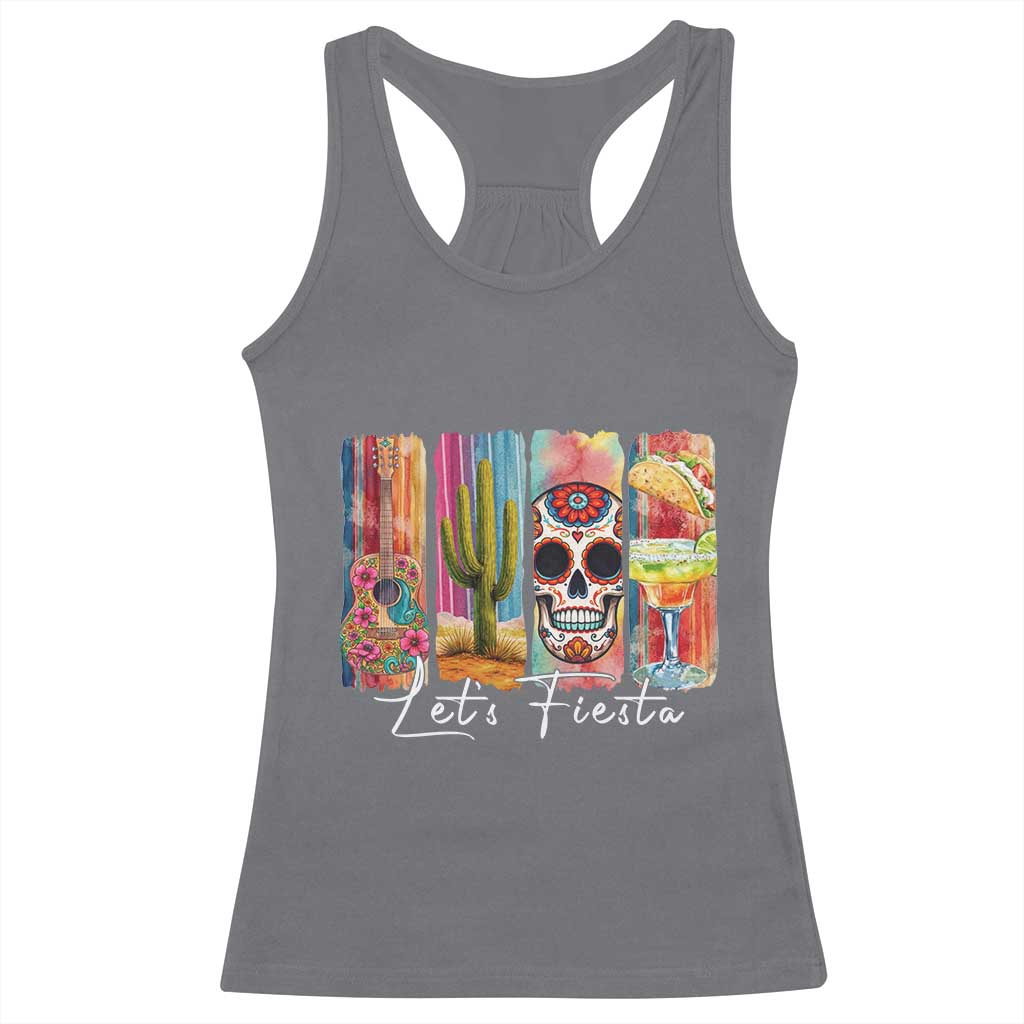 Cinco De Mayo Lets Fiest Racerback Tank Top Funny Mexican Party Gift
