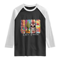Cinco De Mayo Lets Fiest Raglan Shirt Funny Mexican Party Gift
