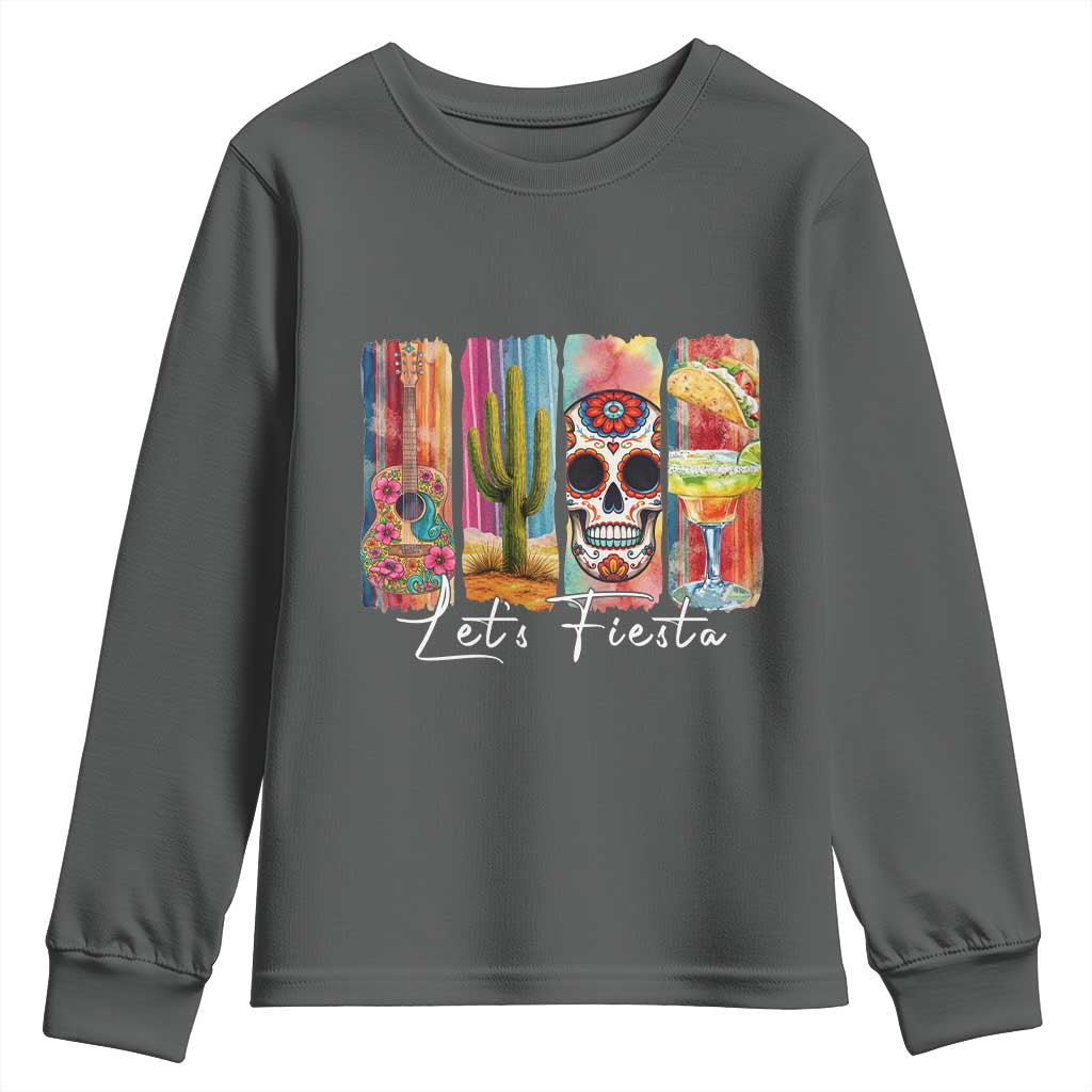 Cinco De Mayo Lets Fiest Youth Sweatshirt Funny Mexican Party Gift