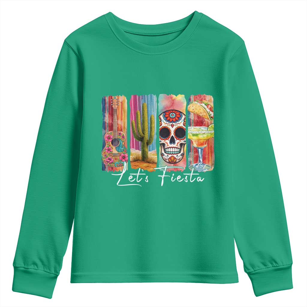 Cinco De Mayo Lets Fiest Youth Sweatshirt Funny Mexican Party Gift