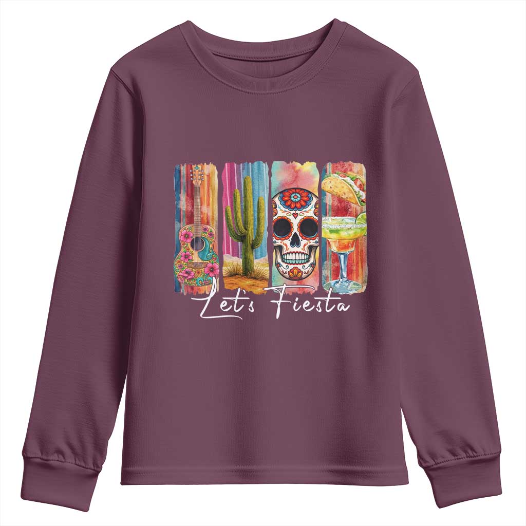 Cinco De Mayo Lets Fiest Youth Sweatshirt Funny Mexican Party Gift