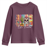 Cinco De Mayo Lets Fiest Youth Sweatshirt Funny Mexican Party Gift