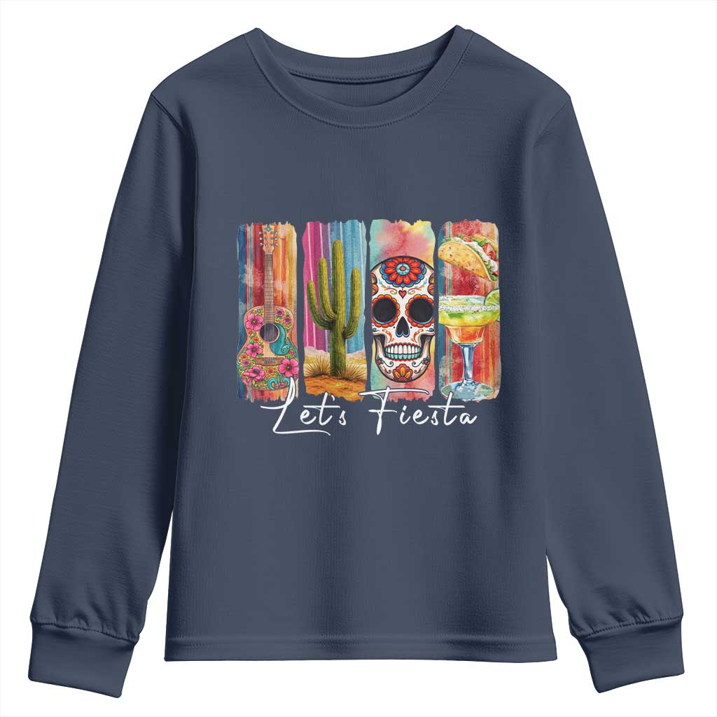 Cinco De Mayo Lets Fiest Youth Sweatshirt Funny Mexican Party Gift