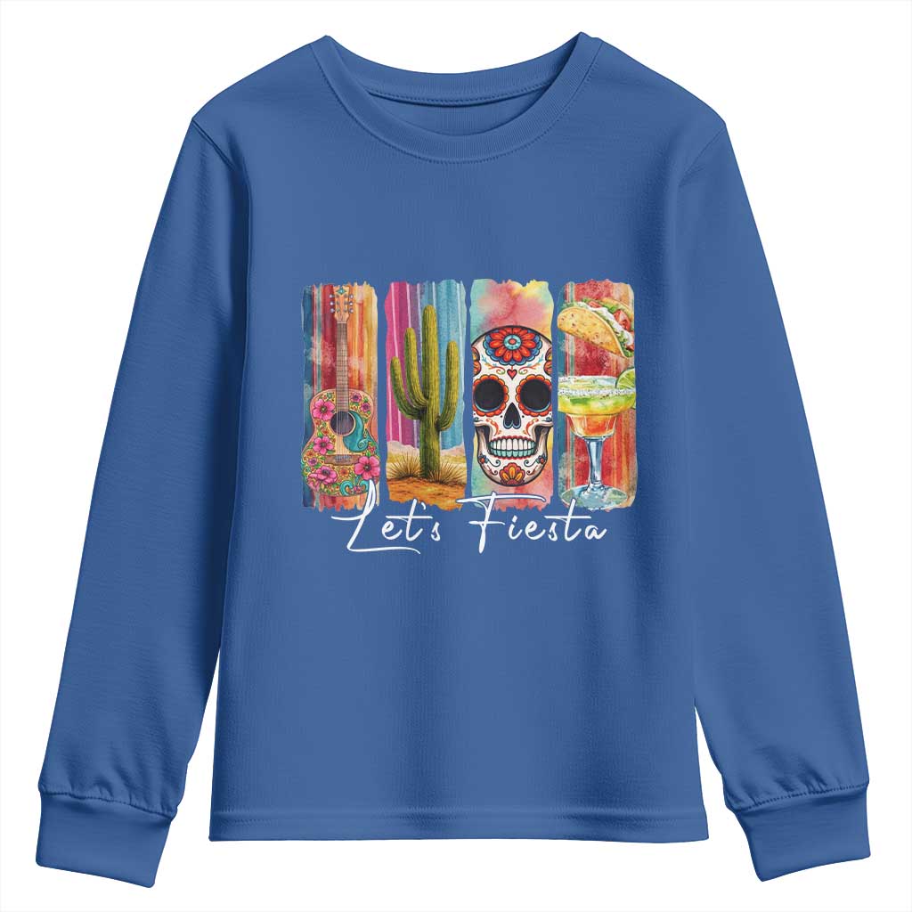 Cinco De Mayo Lets Fiest Youth Sweatshirt Funny Mexican Party Gift