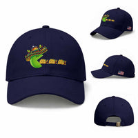 Cinco De Mayo Retro Game Baseball Cap Funny Sombrero Character Chasing Taco Cat