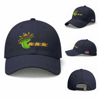 Cinco De Mayo Retro Game Baseball Cap Funny Sombrero Character Chasing Taco Cat