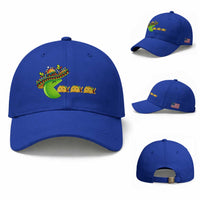 Cinco De Mayo Retro Game Baseball Cap Funny Sombrero Character Chasing Taco Cat