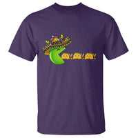Cinco De Mayo Retro Game T Shirt Funny Sombrero Character Chasing Taco Cat