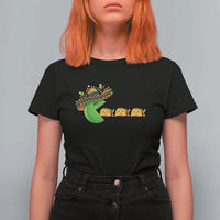 Cinco De Mayo Retro Game T Shirt For Women Funny Sombrero Character Chasing Taco Cat