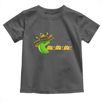 Cinco De Mayo Retro Game Toddler T Shirt Funny Sombrero Character Chasing Taco Cat