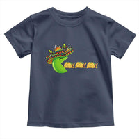 Cinco De Mayo Retro Game Toddler T Shirt Funny Sombrero Character Chasing Taco Cat