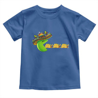 Cinco De Mayo Retro Game Toddler T Shirt Funny Sombrero Character Chasing Taco Cat